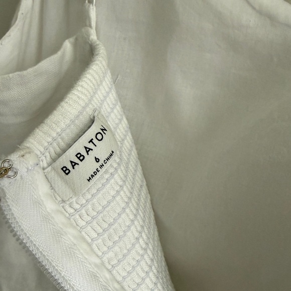 Babaton Technique 100% Linen white princess Dress from Aritzia US6 - Picture 12 of 13